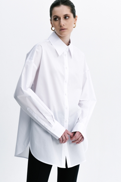 Купити Сорочка Oversize біла