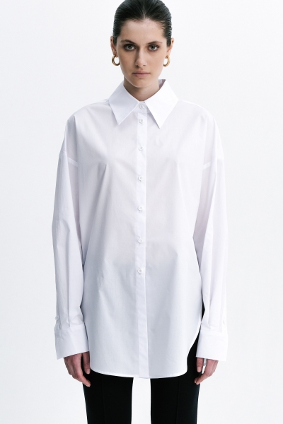 Купити Сорочка Oversize біла 0