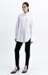 Купити Сорочка Oversize біла @number